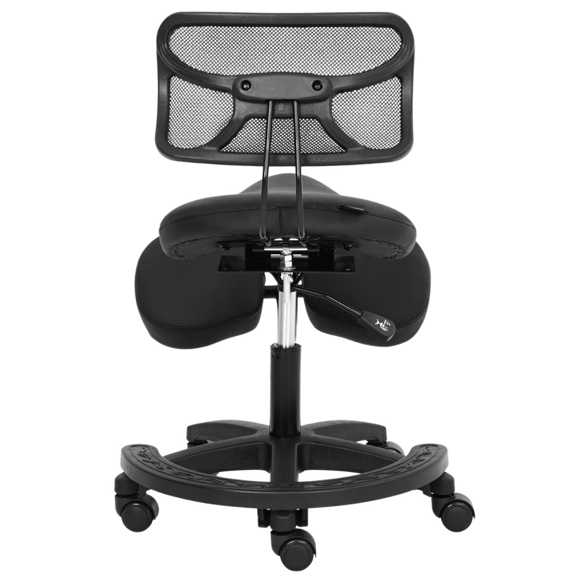כיסא אוכף +משענת, רגליים וגב Dragon Smart Tech Rider Pro שחור