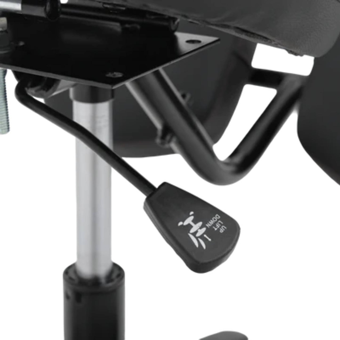 כיסא אוכף +משענת, רגליים וגב Dragon Smart Tech Rider Pro שחור
