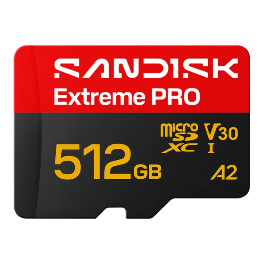 כרטיס SanDisk Extreme PRO microSDXC 4K 250MB/s 512GB