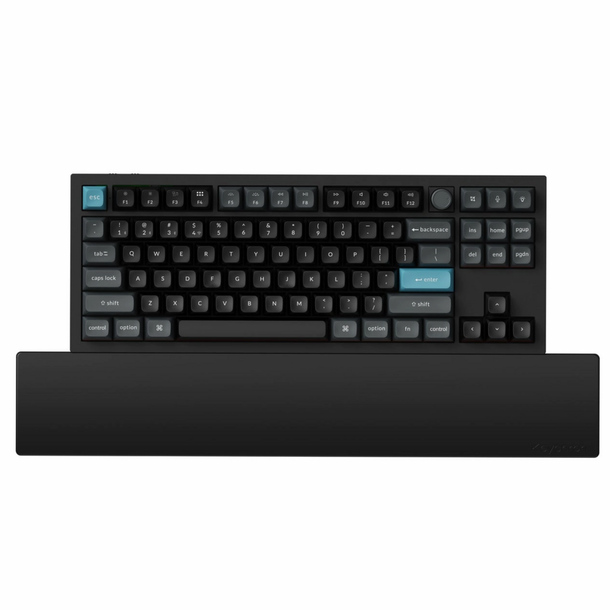 משטח תמיכה לכף היד מסיליקון למקלדת KEYCHRON 18*79.5*327.5