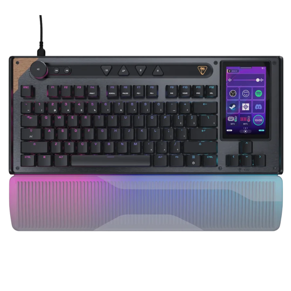 מקלדת חוטית שחורה TB Command KB7 TKL
