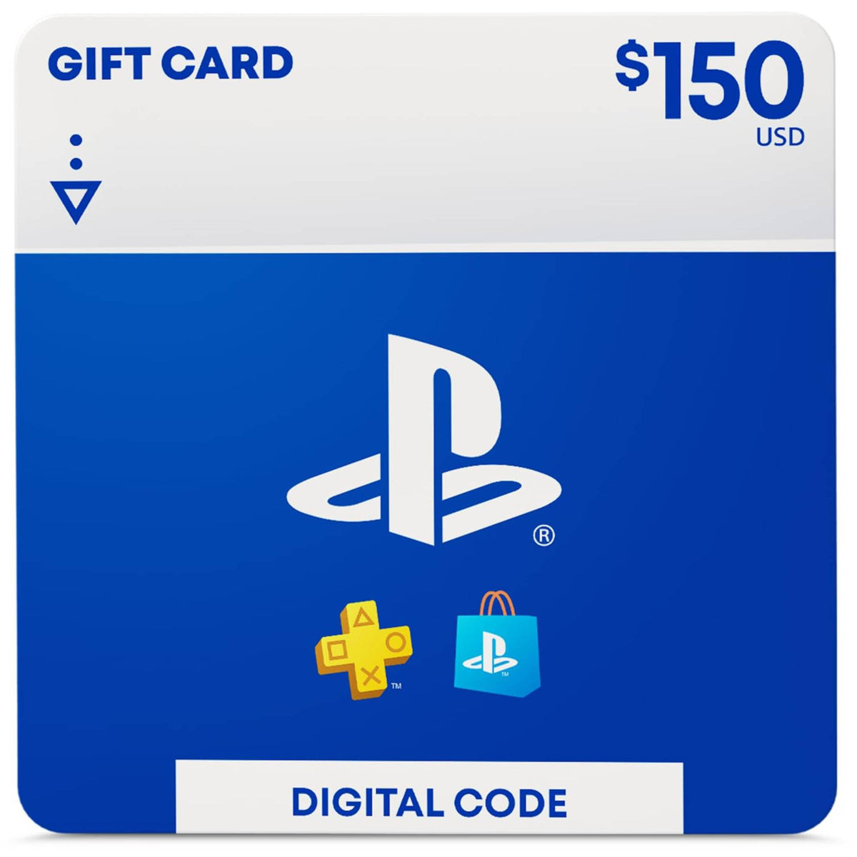 כרטיס כסף ארנק דיגיטלי 150$ Playstation Network US