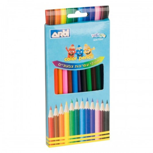 סט-12עפרונות-צבעוניים-ארטי