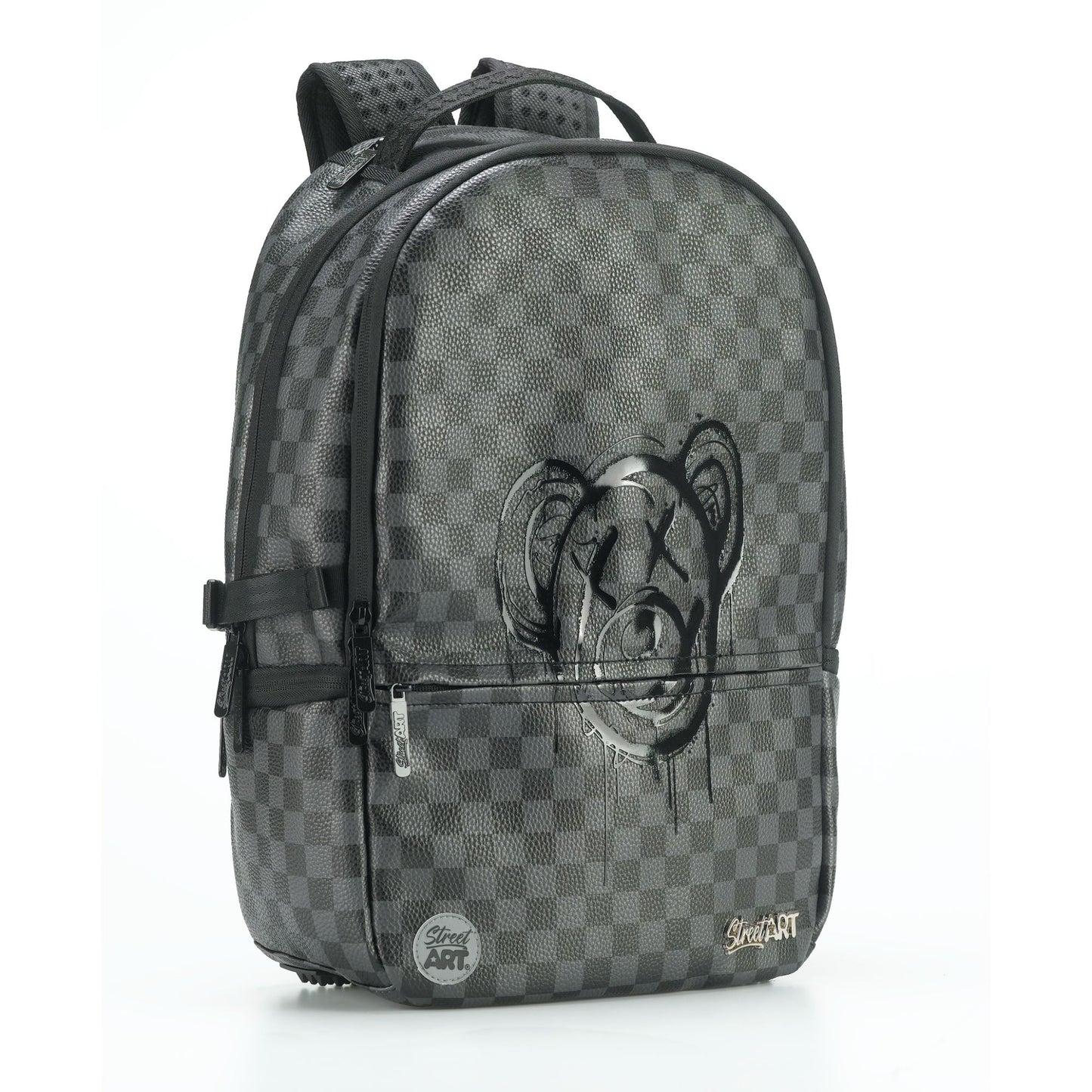 תיק גב Street Art Silver Bear Pu
