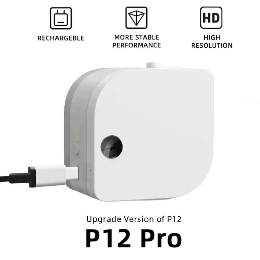 מדפסת מדבקות תרמית ניידת Aimo P12PRO