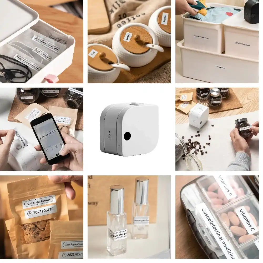 מדפסת מדבקות תרמית ניידת Aimo P12PRO