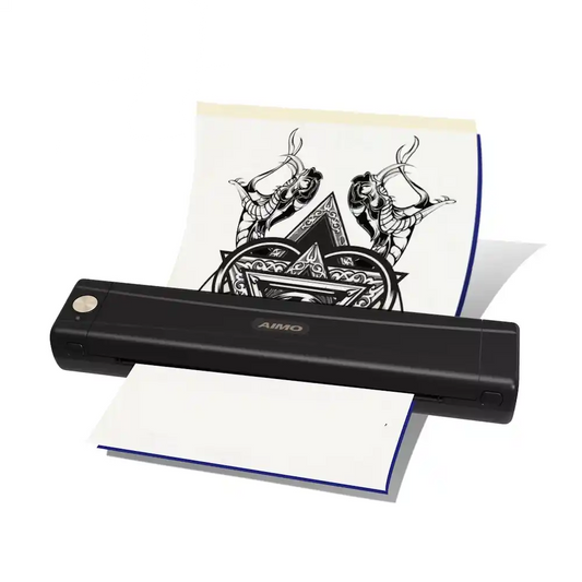 מדפסת תרמית מקצועית לקעקועים Aimo M08E-WS