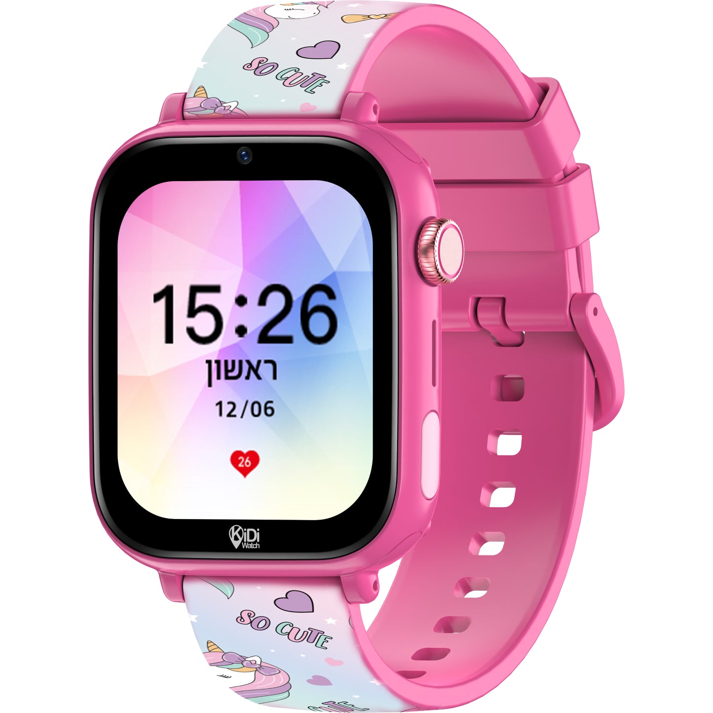 שעון חכם LBS 4G לילדים KidiWatch דגם SWEET
