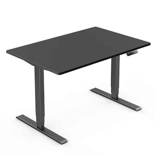 שולחן חשמלי מתכוונן 2 מנועים | רגליות בצבע שחור - Hop