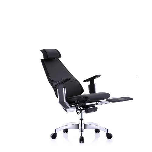 כיסא-ארגונומי-עור-עם-משענת-רגליים-comfort-uk-genidia-luxury-שחור
