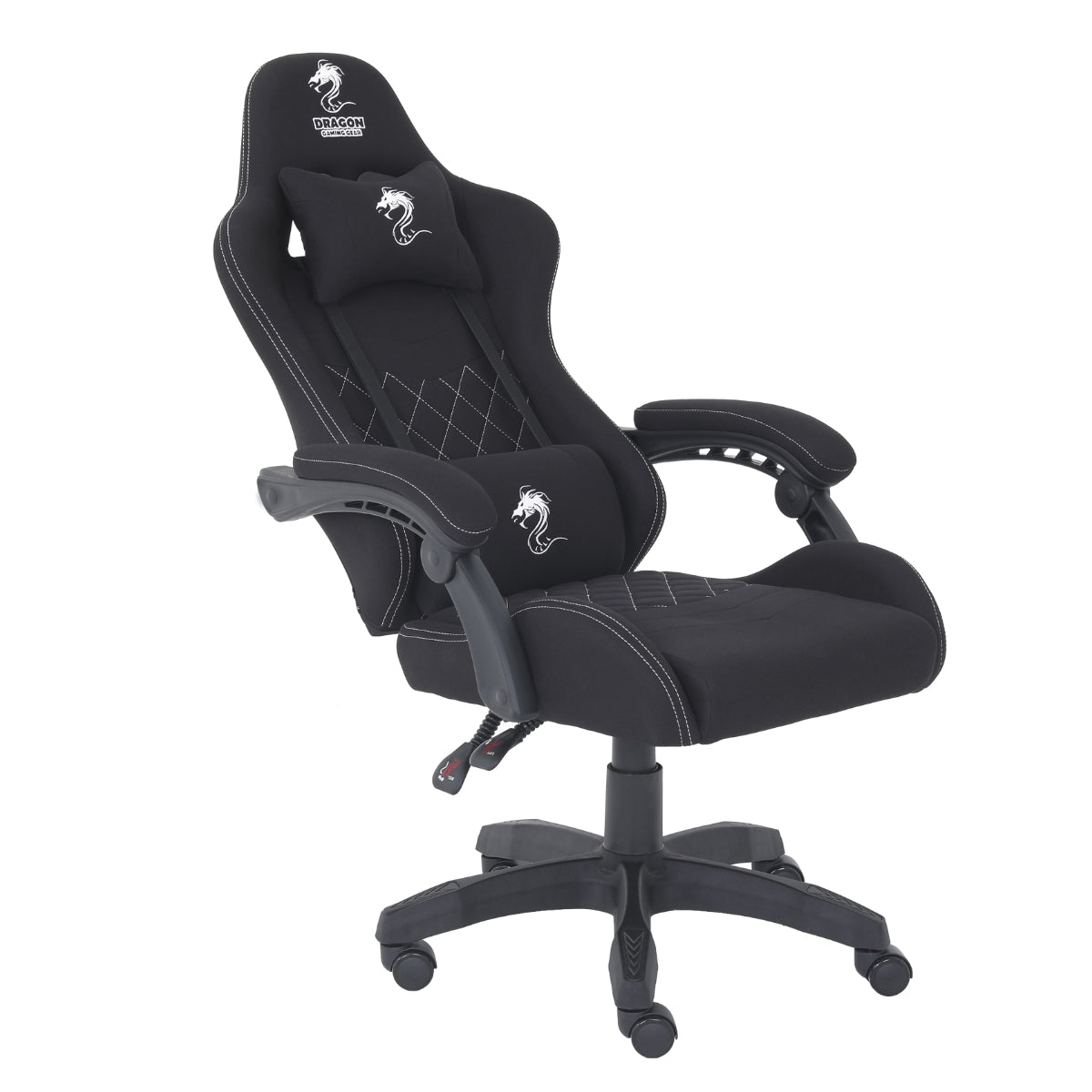 כיסא גיימינג בד Dragon Ace שחור _3