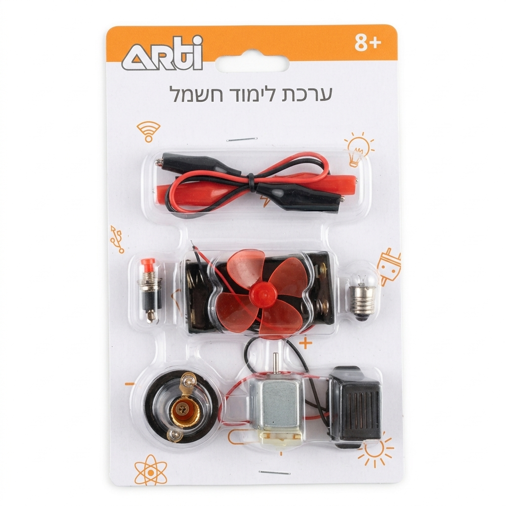 ערכת לימוד חשמל לתלמיד