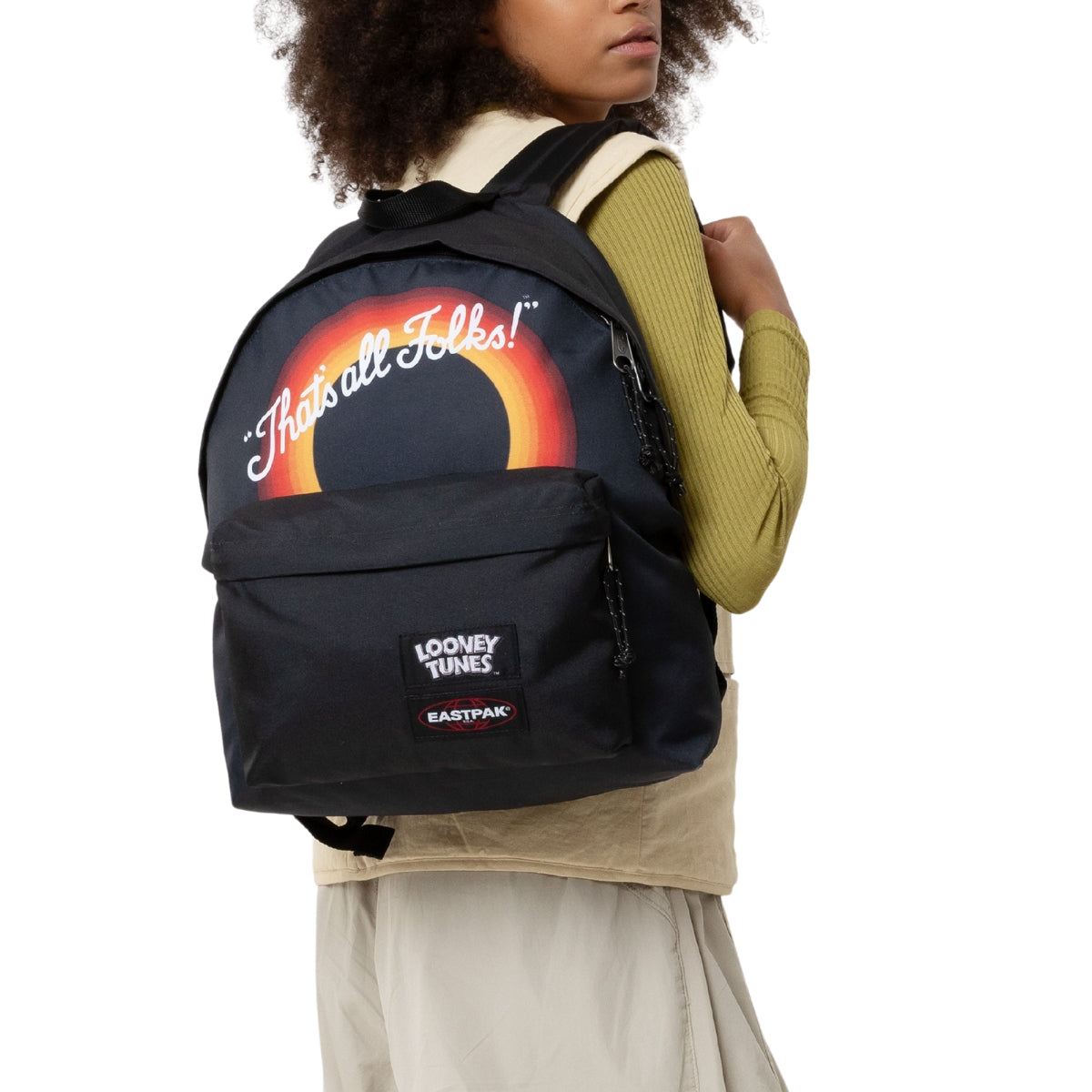 תיק גב Padded Pak'r Eastpak Looney Tune שחור כתום