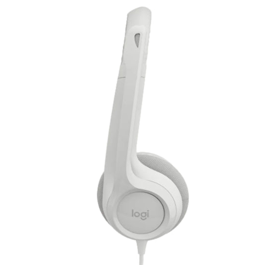 אוזניות ומיקרופון Logitech H390 לבן