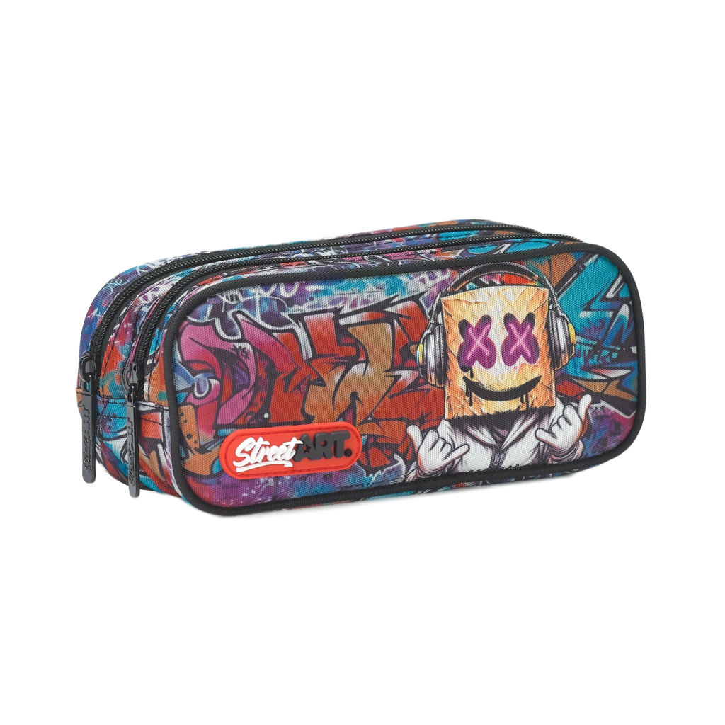 קלמר 2 תאים Street art Dj Marshmelo