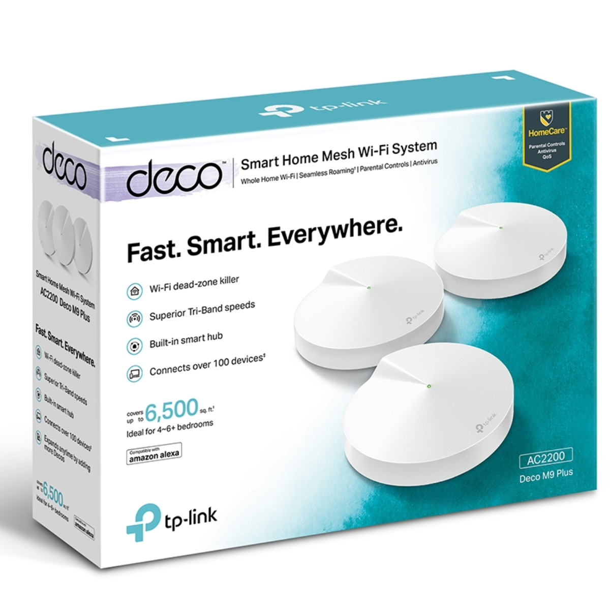 מגדיל טווח MESH Deco M9 (3 יחידות) Tp-Link