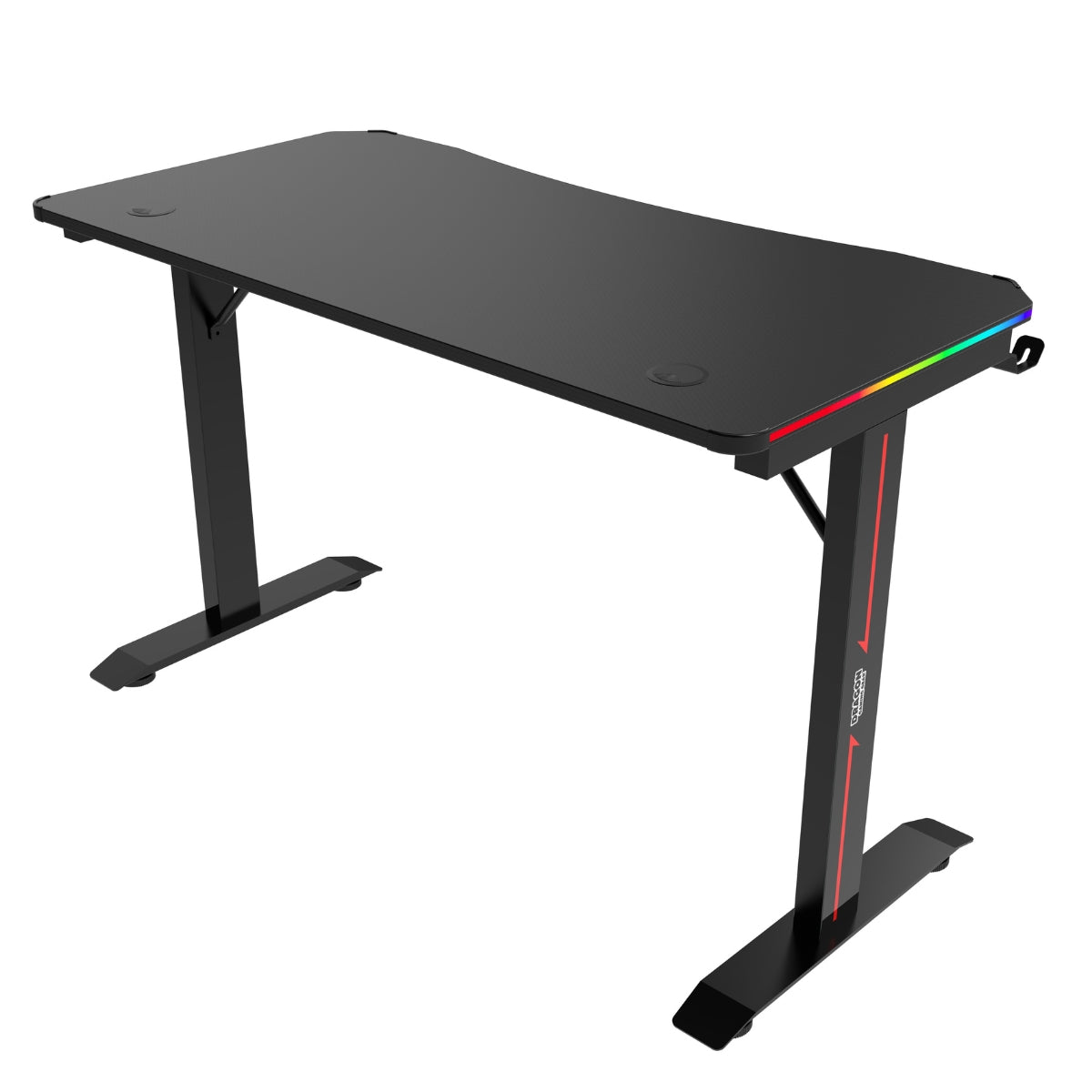 שולחן גיימינג Dragon RGB שחור