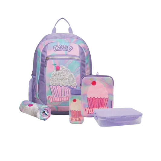 סט גן גילי קאפקייק לילך