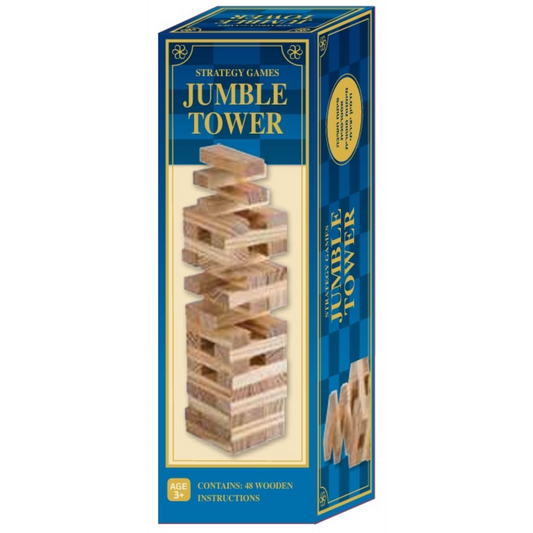 Strategy Game-משחק קופסא מגדל קוביות מעץ