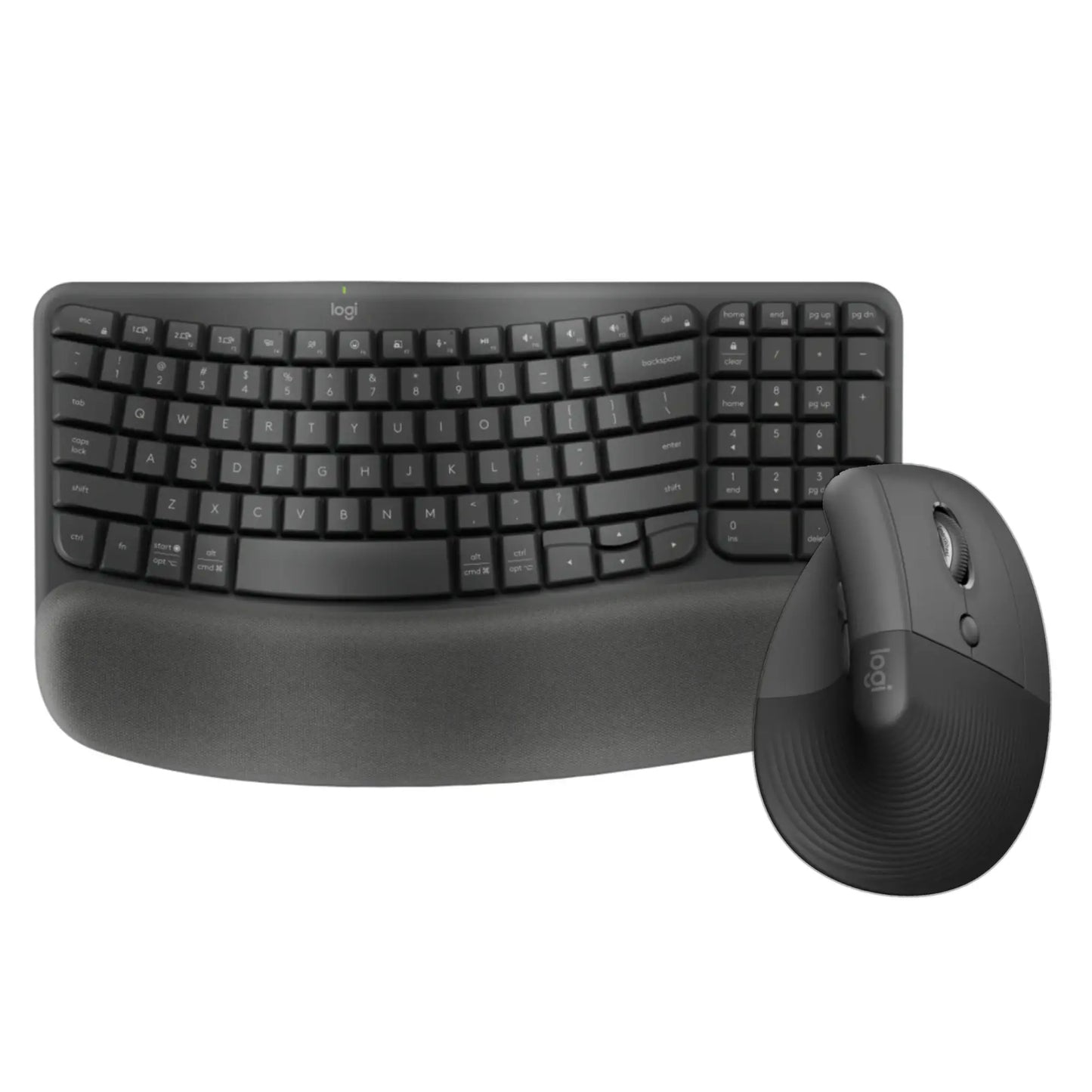 באנדל סט אלחוטי ארגונומי - Logitech