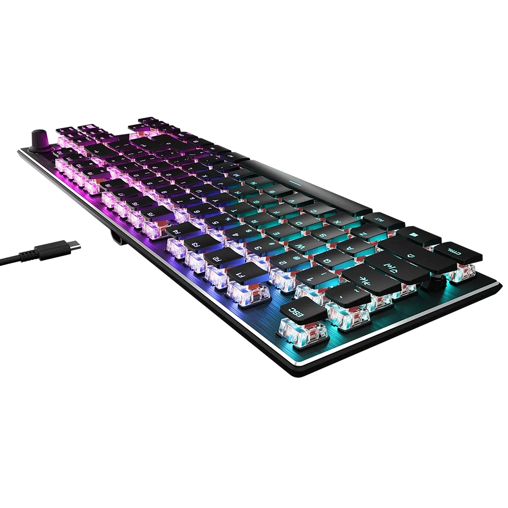 מקלדת מכנית קצרה TB VULCAN TKL RED-S
