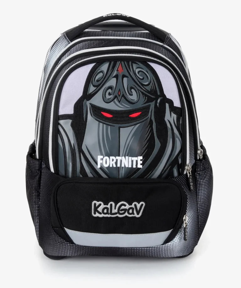 סט תיק טרולי אורטופדי וקלמר Itrolly Fortnite שחור