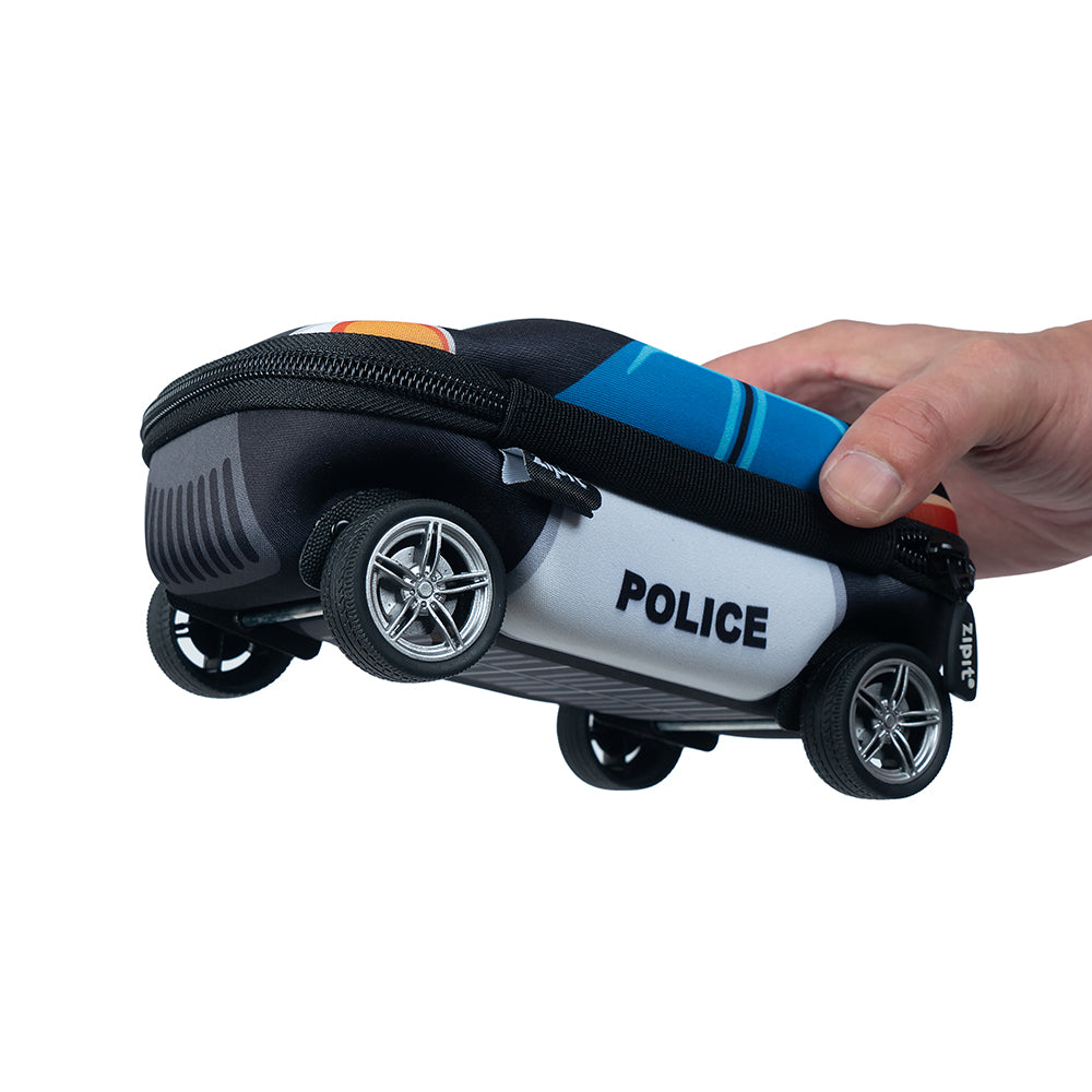 קלמר Zipit Police Car – שילוב של משחק, עמידות ואירגון מושלם