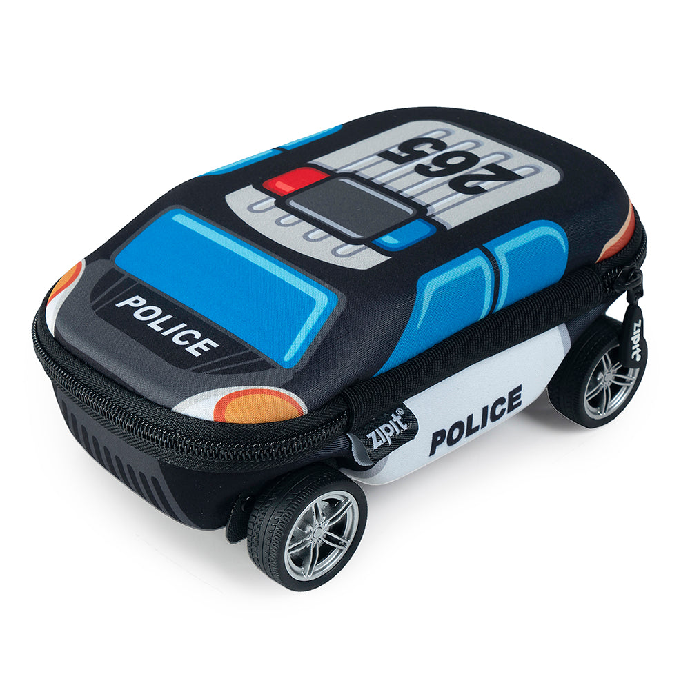 קלמר Zipit Police Car – שילוב של משחק, עמידות ואירגון מושלם