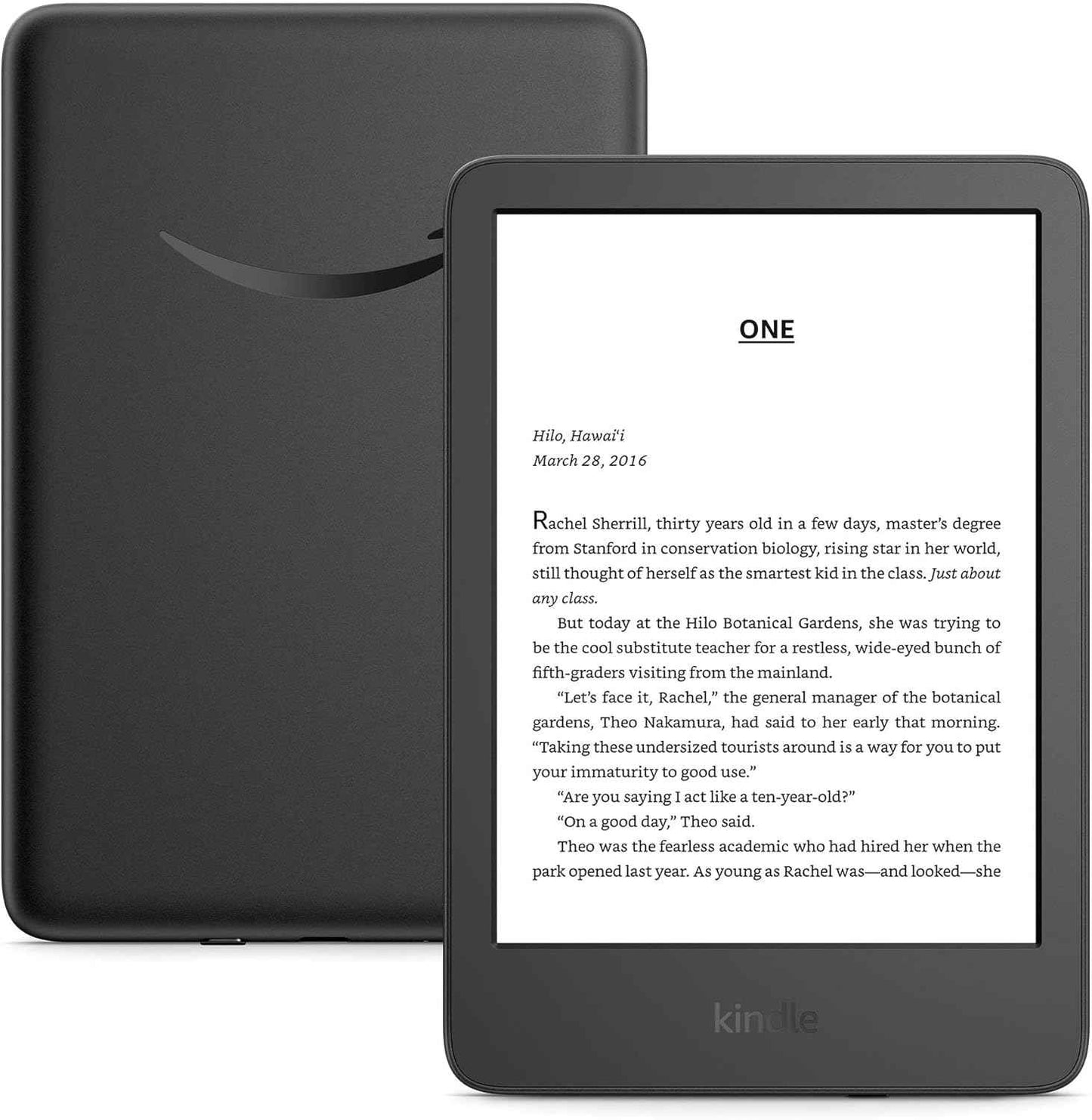קורא ספרים Amazon – Kindle 2024 11 Gen 6″ USB Type C 16GB Black