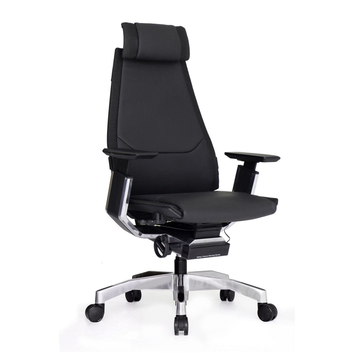 כיסא-ארגונומי-עור-comfort-uk-genidia-שחור