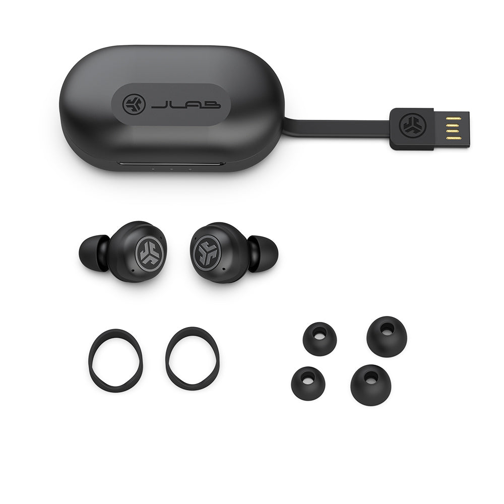 אוזניות TWS Jlab Jbuds Air Pro צבע שחור