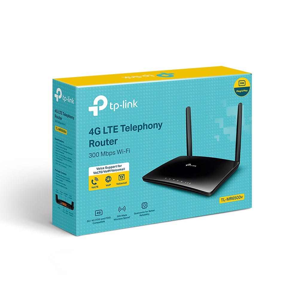 נתב אלחוטי Tp-link TL-MR6500v N300 4G LTE Router