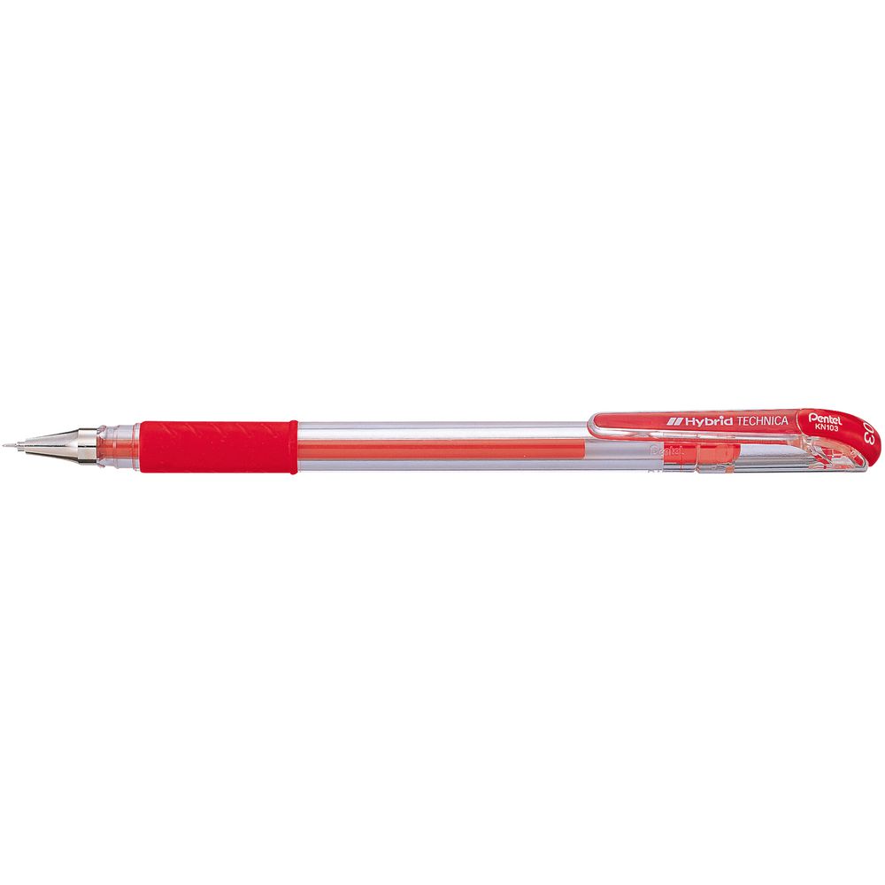 עט פנטל ראש סיכה 0.3 שחור Pentel KN103