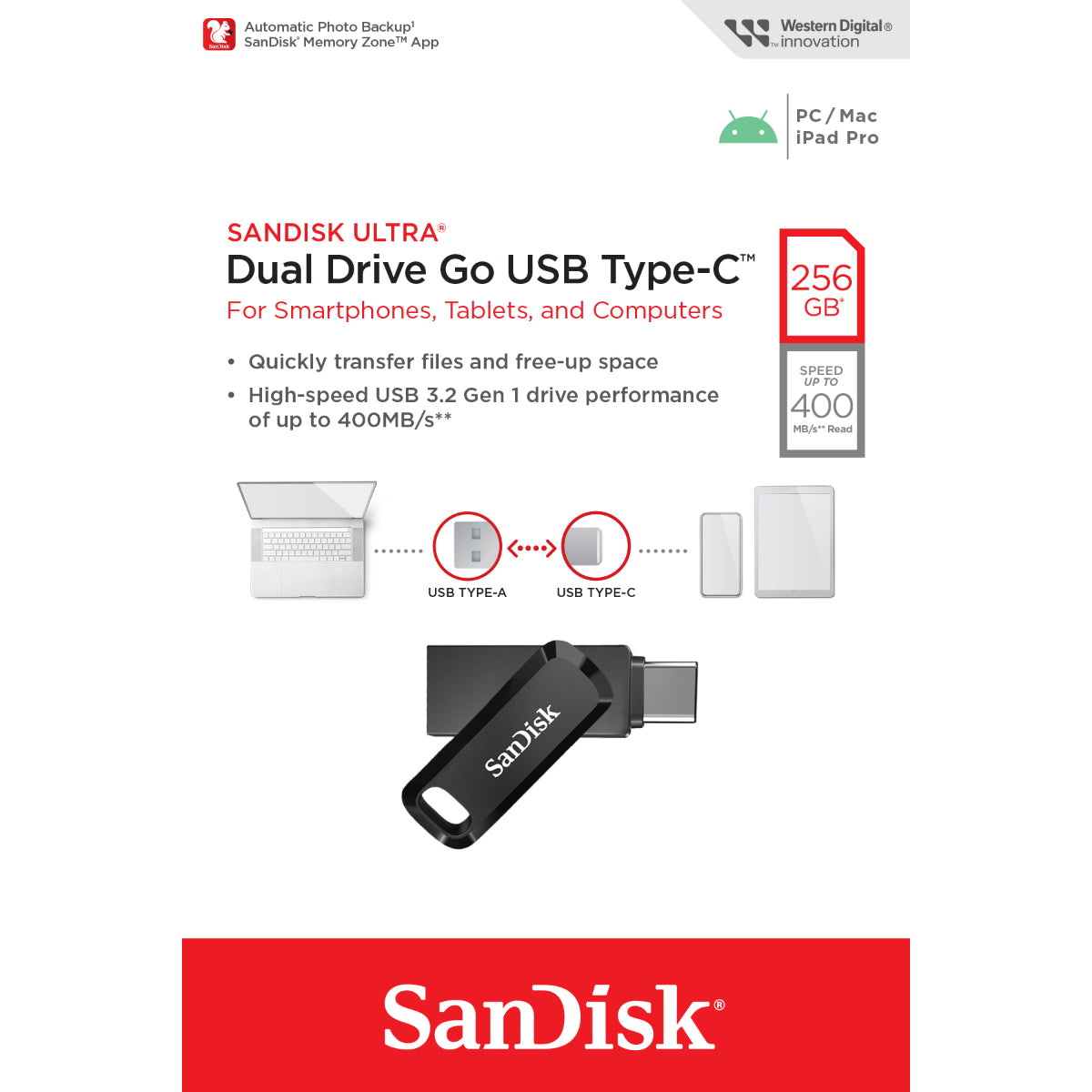 זיכרון-נייד-sandisk-ultra-dual-drive-go-usb-type-c-256gb