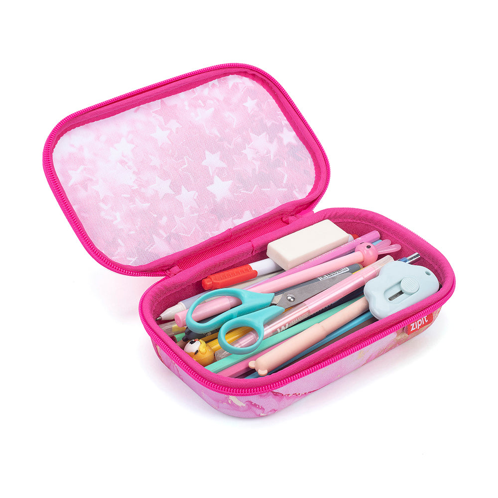 קלמר Zipit Estrellas Rosa – שילוב של סטייל, עמידות ואירגון מושלם