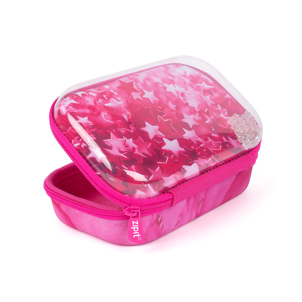 קלמר Zipit Estrellas Rosa – שילוב של סטייל, עמידות ואירגון מושלם