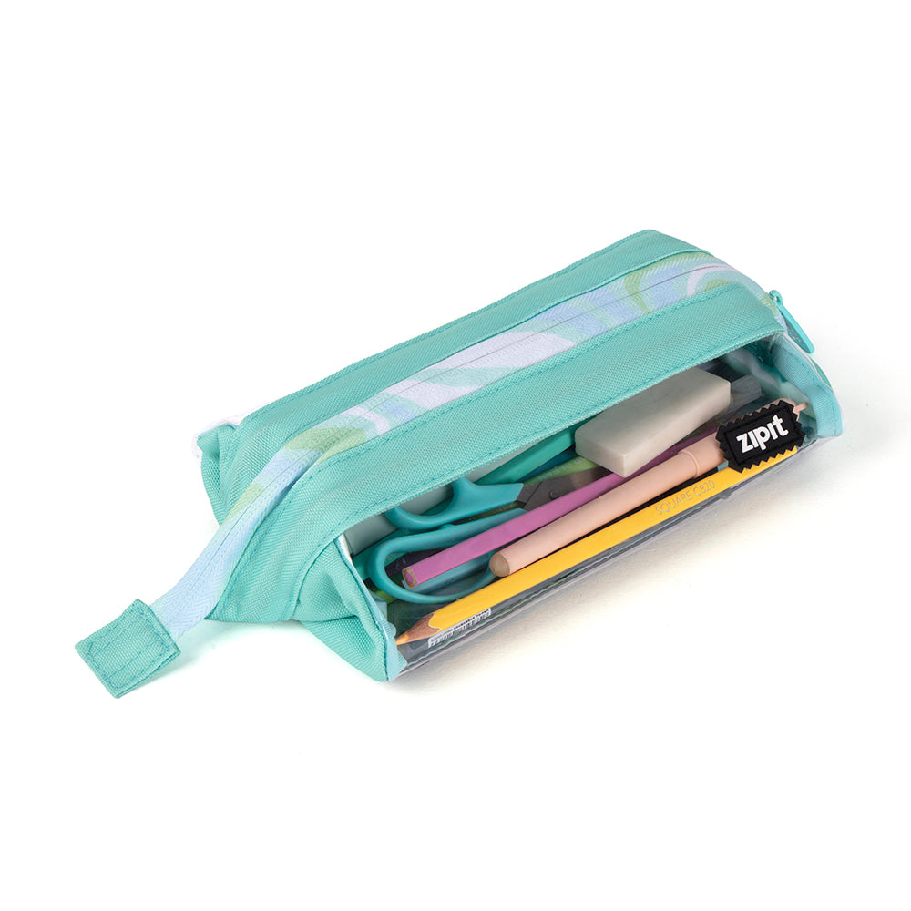 קלמר ZIPIT Clear – קייס שקוף בעיצוב קריסטלי עם קיבולת מרשימה