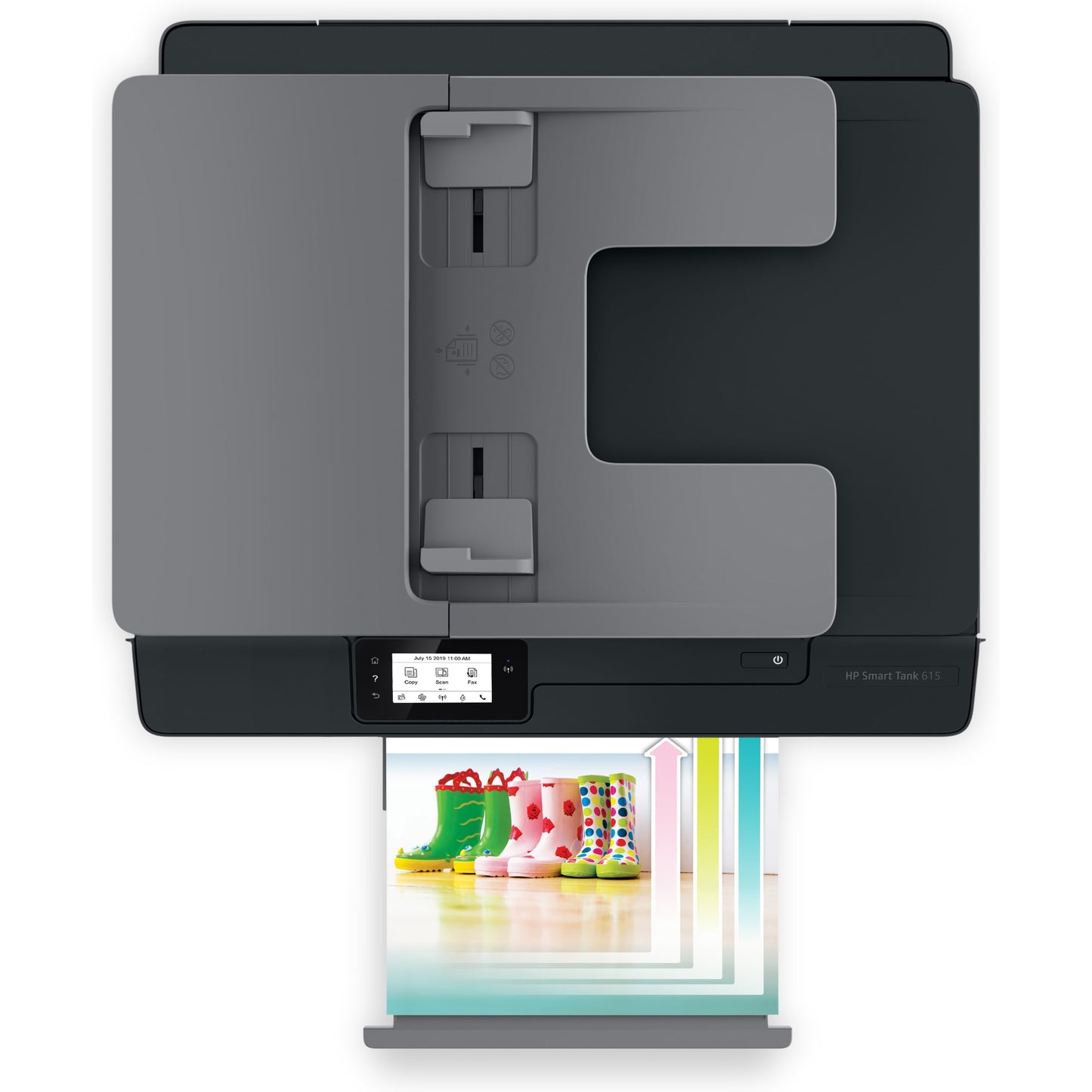 מדפסת דיו משולבת צבע HP Smart Tank 615 AiO