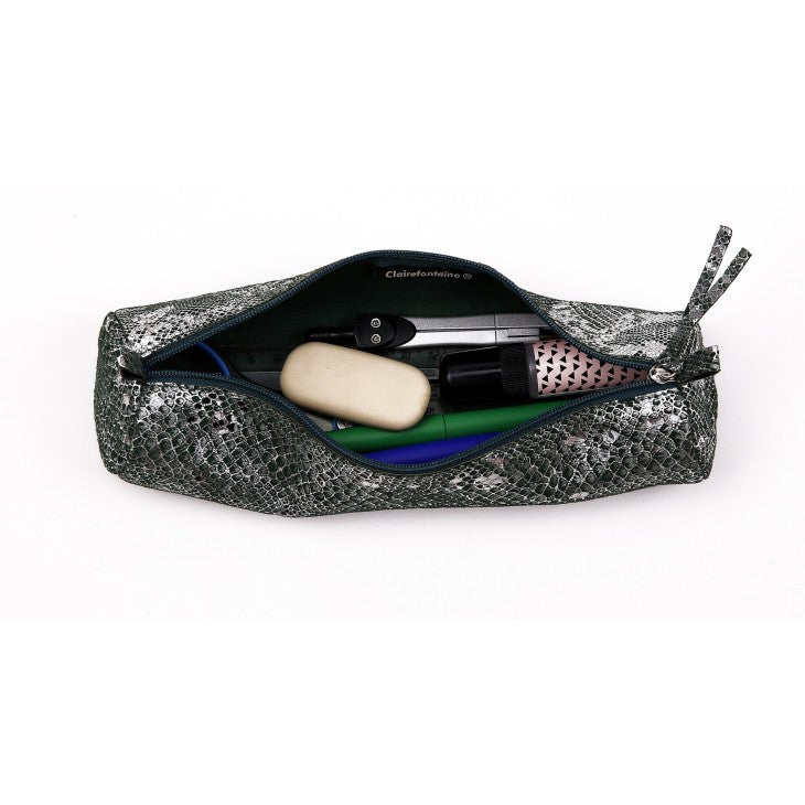קלמר עור Green&silver 410105c Clairefontaine