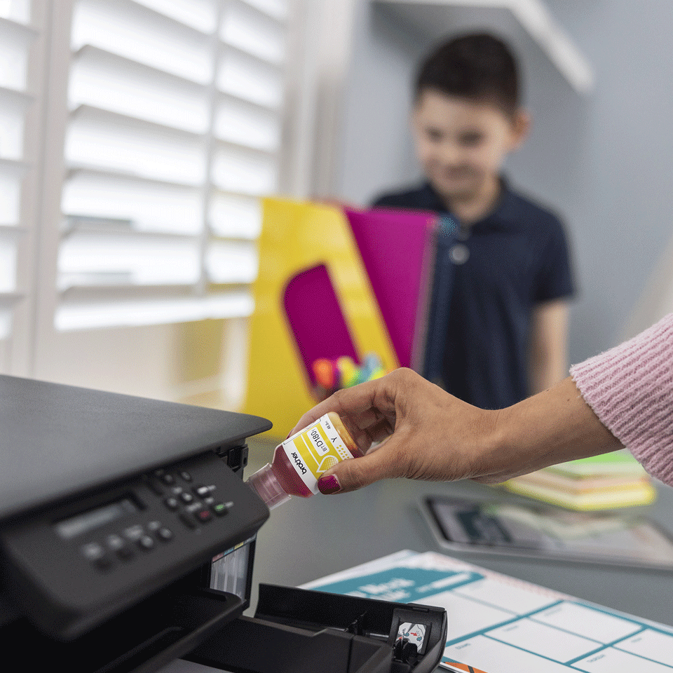 מדפסת משולבת אלחוטית Brother Tank Benefit DCP-T580DW