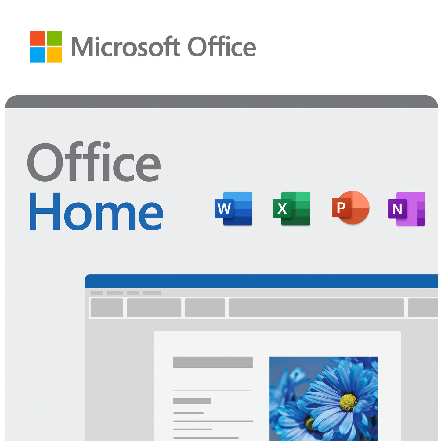 קוד דיגיטלי Microsoft Office Home 2024
