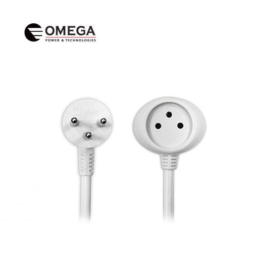 כבל חשמל מאריך 10 מ' Omega