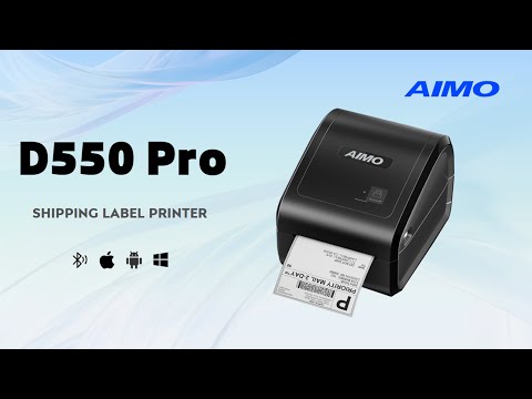 מדפסת תוויות עסקית תרמית Aimo D550BT