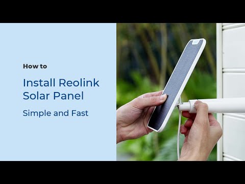 פאנל סולארי למצלמות Reolink Solar Panel 2