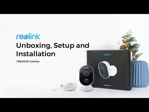 מצלמה חיצונית Reolink Lumus 2k 4MP Smart Wi-Fi