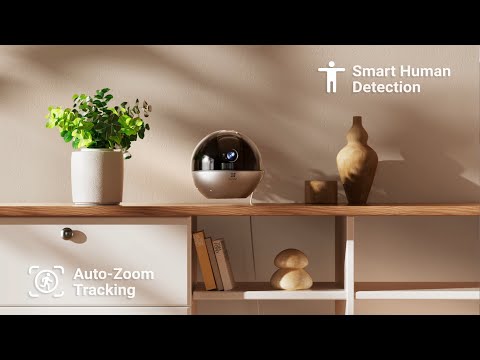 מצלמת רשת חכמה  ביתית Ezviz E6 3k 5mp P/t Ai