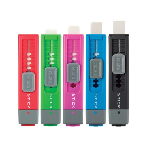 מחדד עם מחק Milan Stick