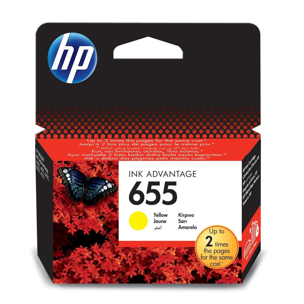 ראש דיו צהוב HP 655