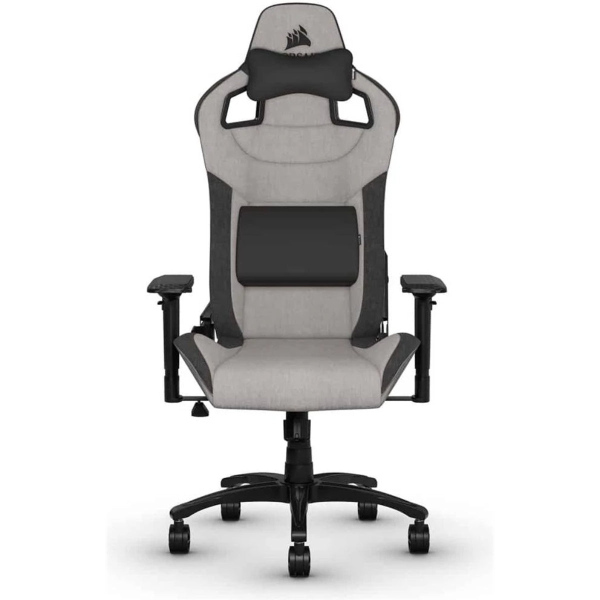 כיסא גיימינג בד Corsair T3 Rush 2023 Fabric אפור