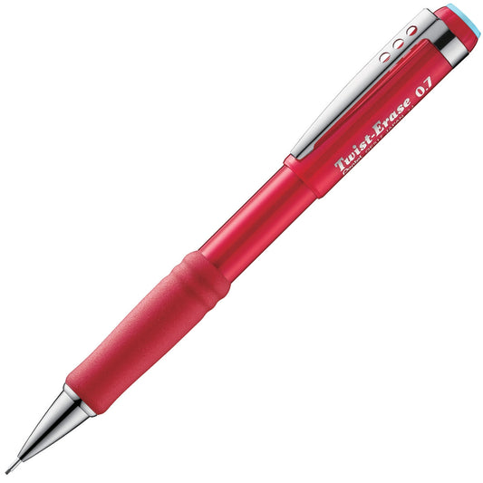 עפרון-מכני-0-7-אדום-pentel-qe517